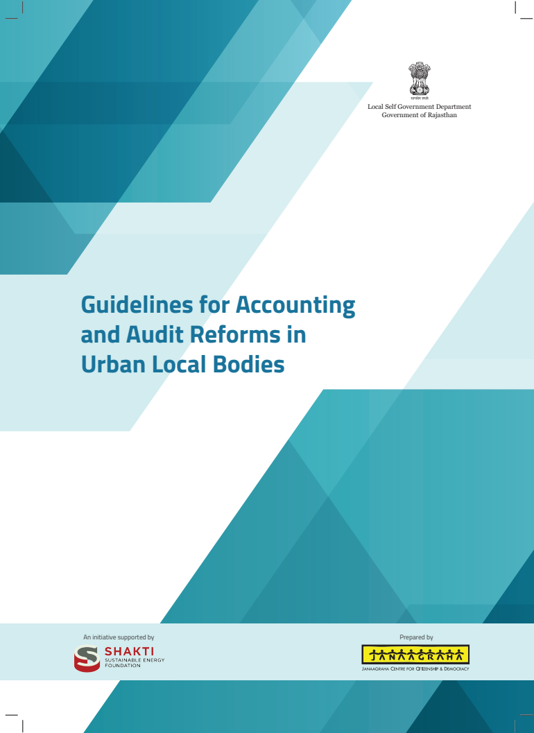 Guidelines for Accountingand Audit Reforms in UrbanLocal Bodies