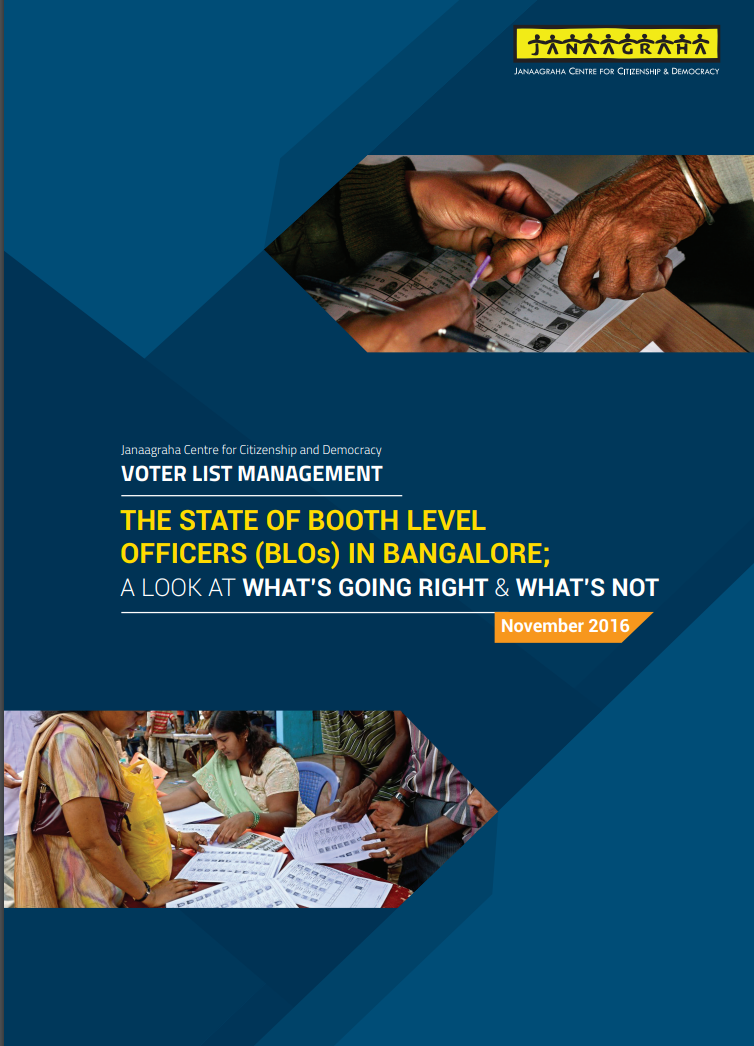 State of Bangalore’sBooth Level Officers