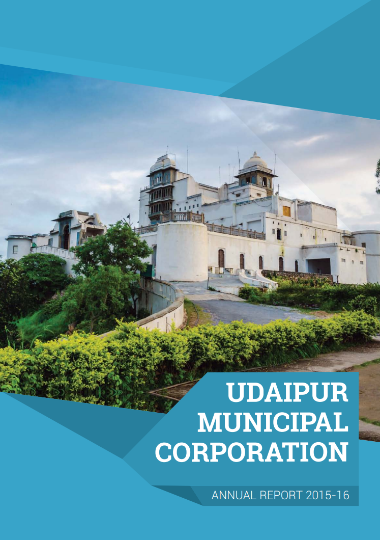 Udaipur Municipal CorporationAnnual Report – 2015-16
