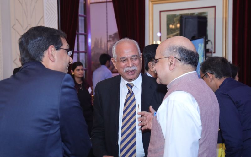 Srikanth Viswanathan, CEO, Janaagraha, P K Hormis Tharakan IPS, Former Chief, RAW, and B V R Subrahmanyam, CEO, NITI Aayog engaged in a lively discussion 